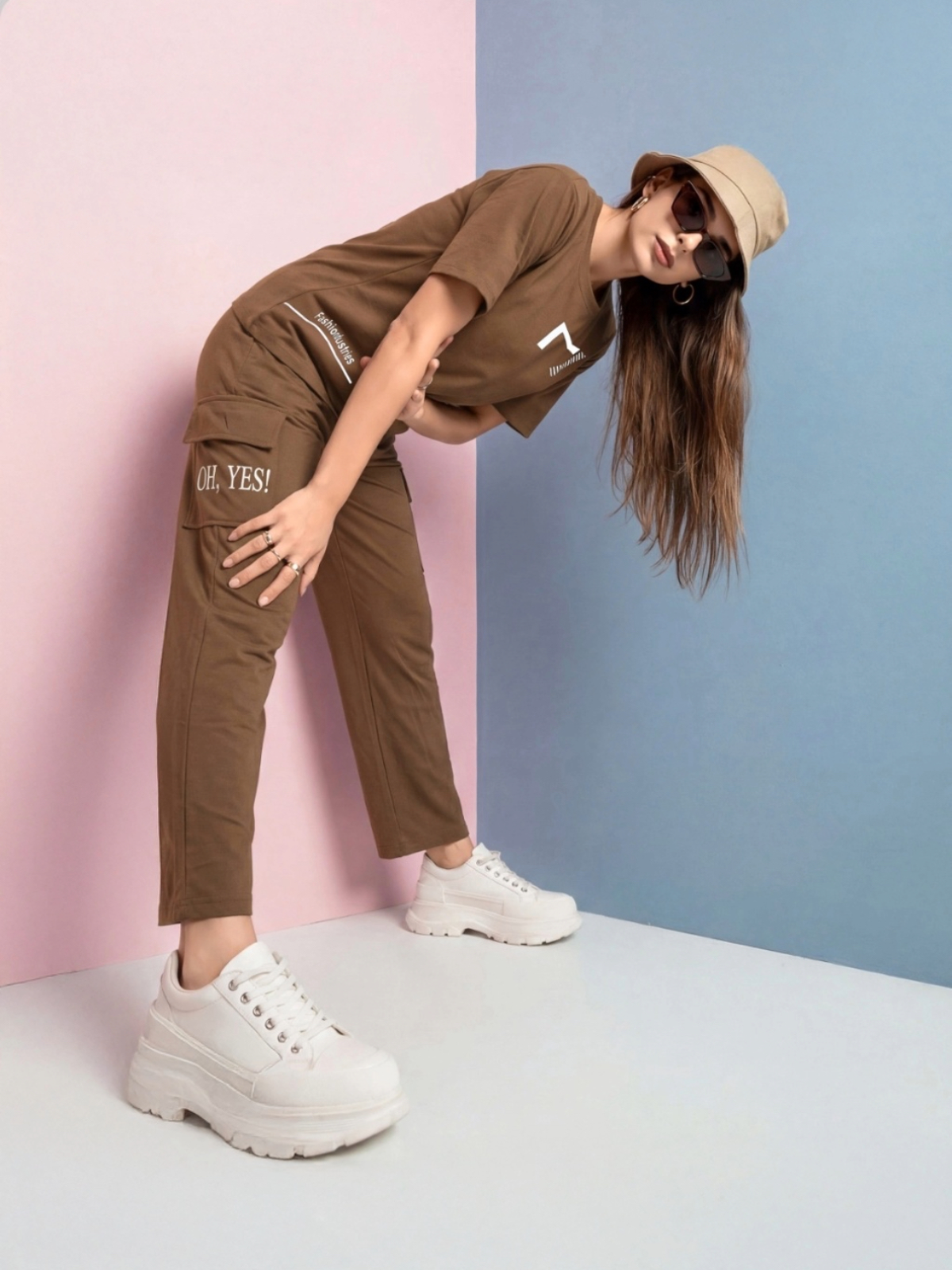 Women's Urban Cargo Co-ord Set – Pocket Detail Tensile Fabric