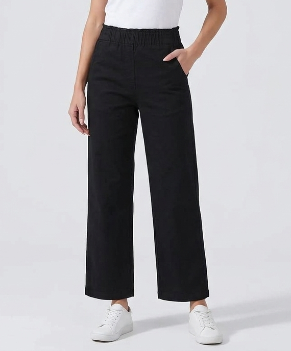 Neelam Curve Denim Flare Pants L–5XL